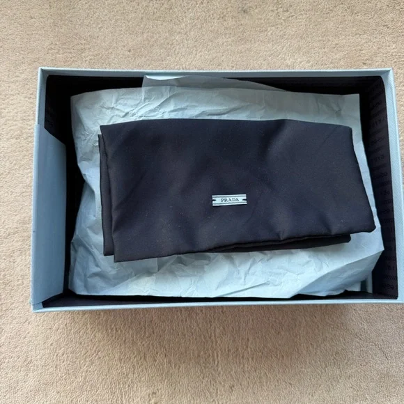 Prada Brown Suede Loafers - Picture 6 of 9